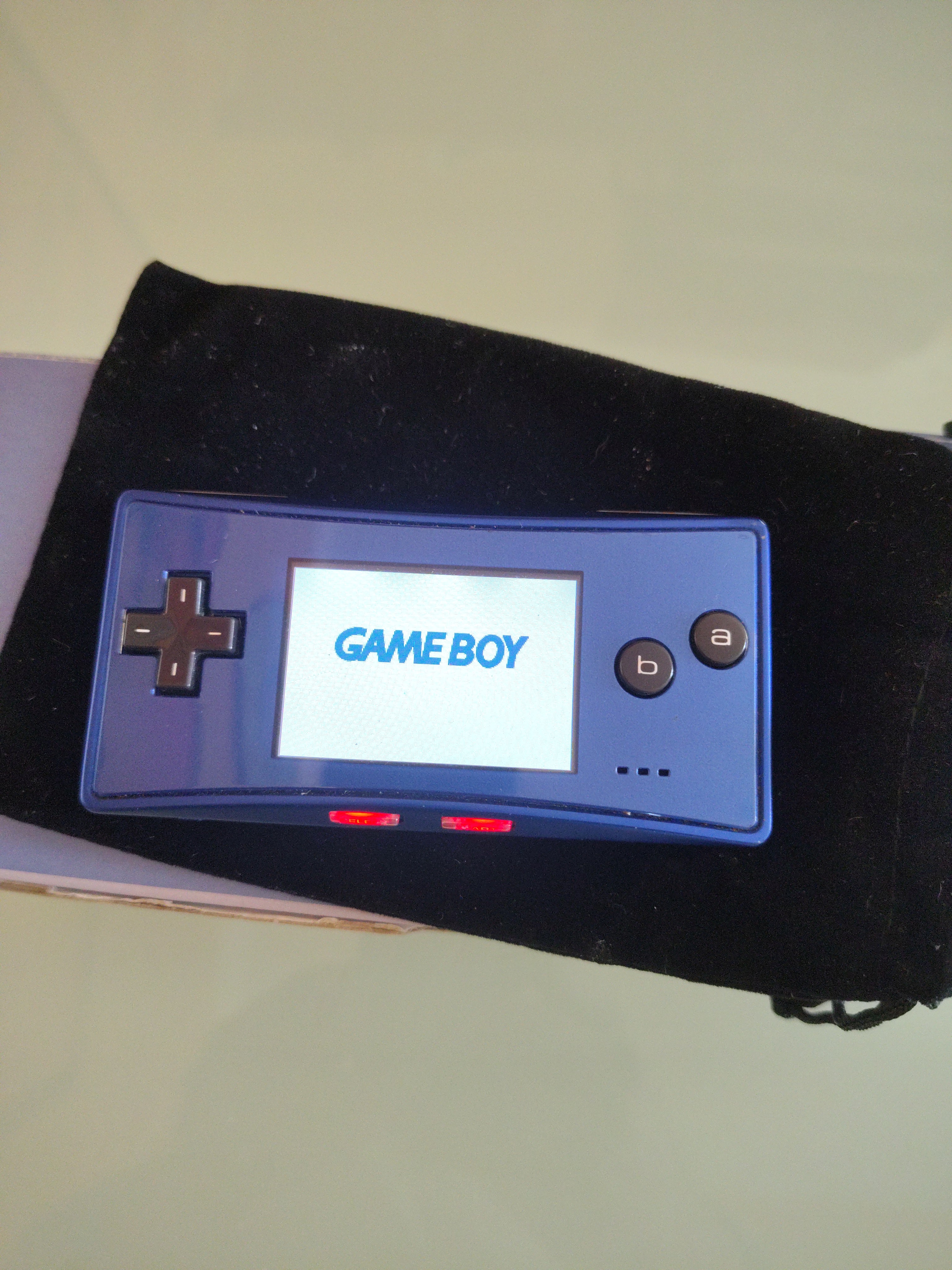 GAME BOY MICRO BLU