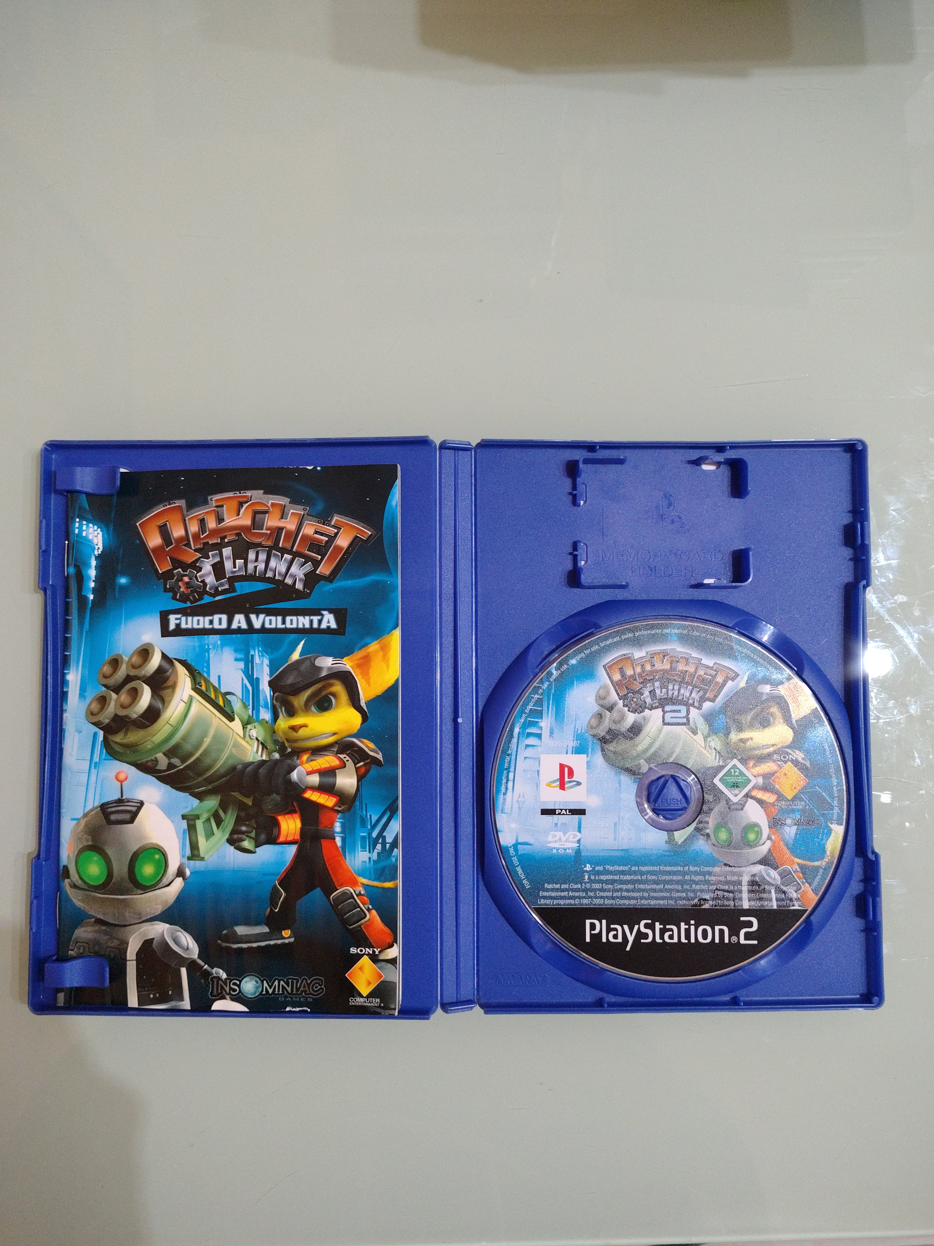 Ratchet e Clank Fuoco a Volontà PS2 Sony Playstation 2 PAL ITA