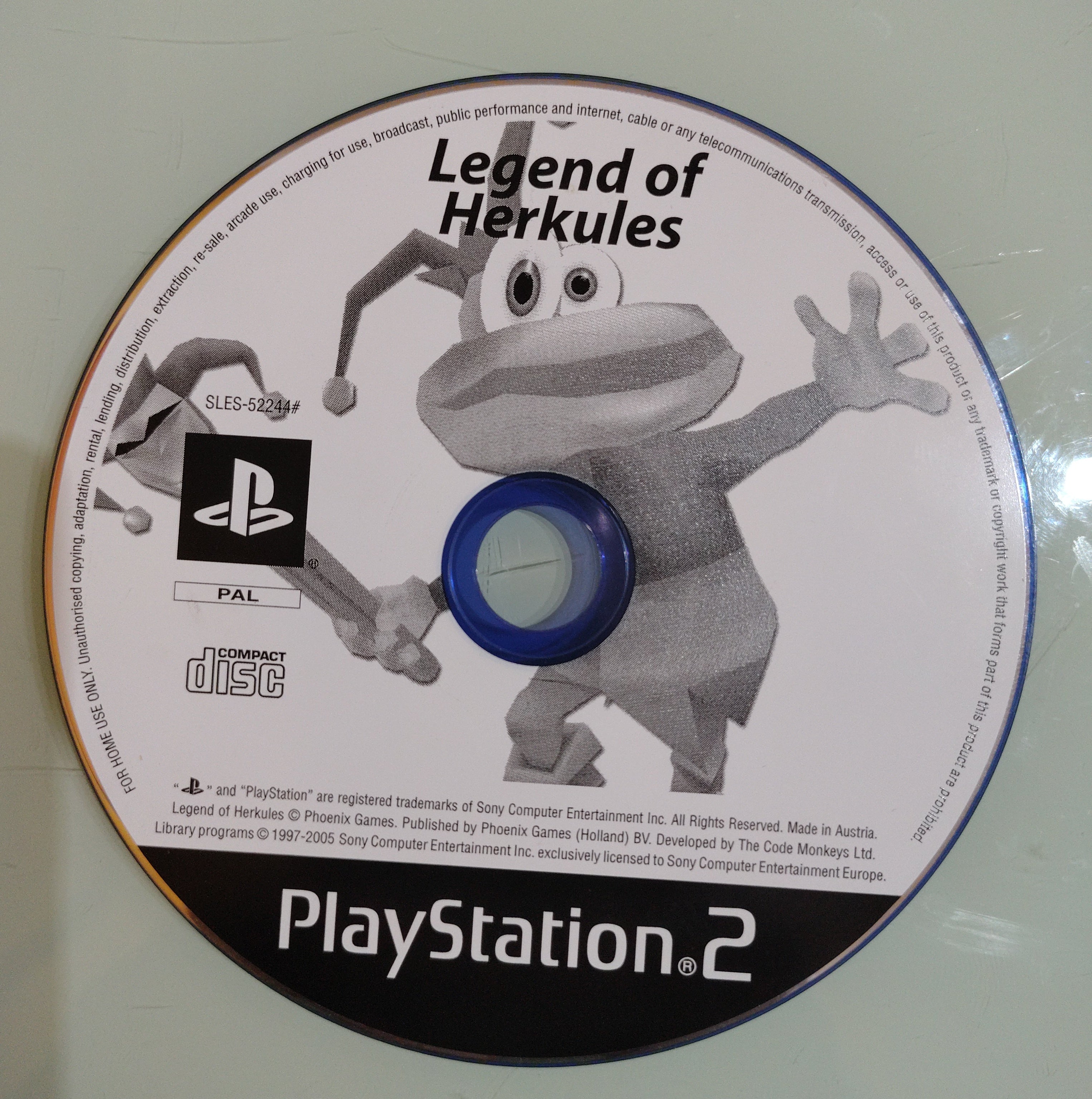 Legend of Herkules solo disco