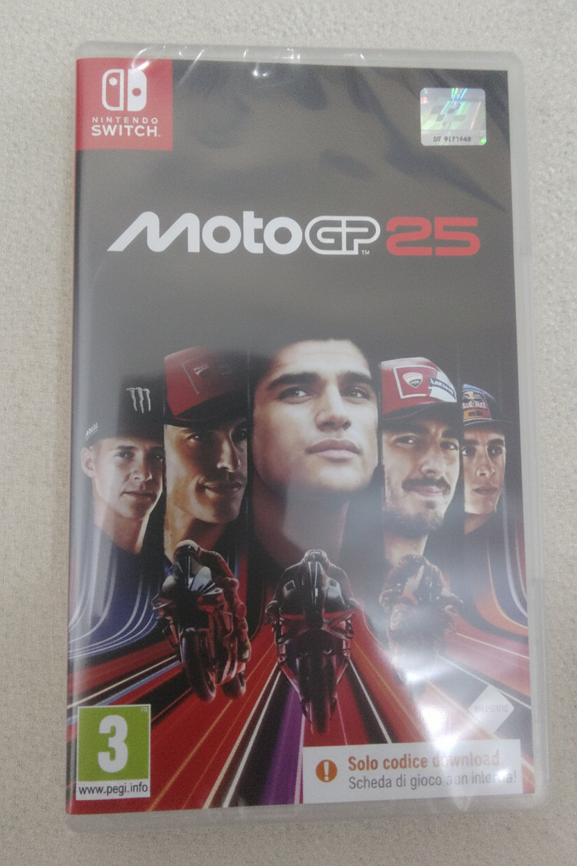 Moto GP 25 (Codice) SWITCH NUOVO SIGILLATO ITA