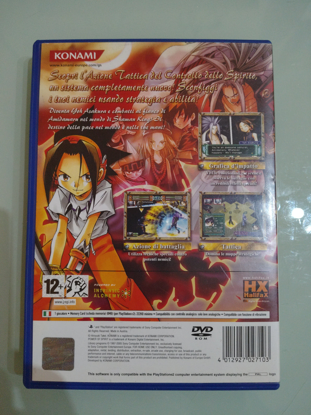 Shaman king Power of Spirit PAL ita