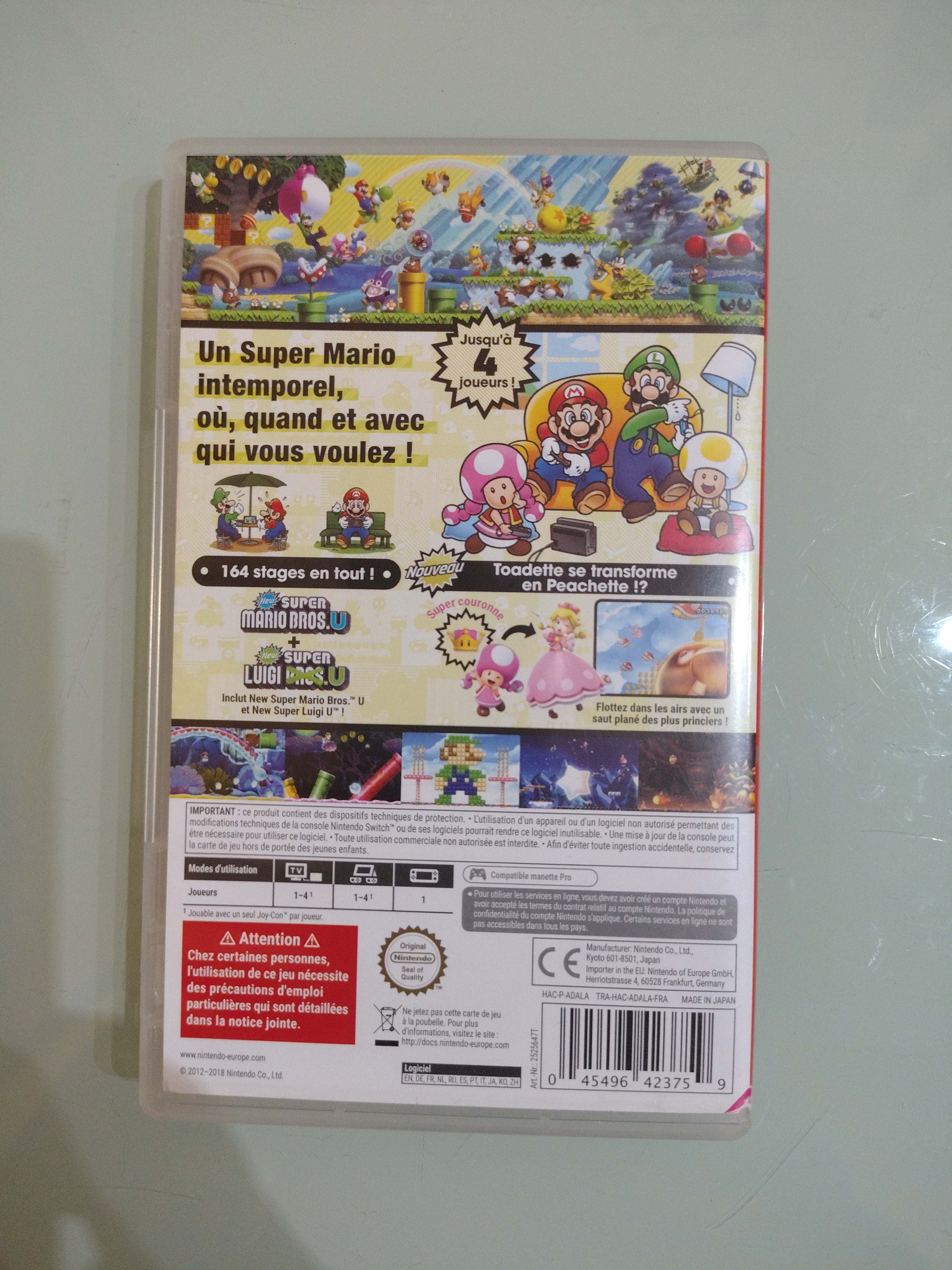 New Super Mario Bros. U Deluxe (Nintendo Switch) multilingue