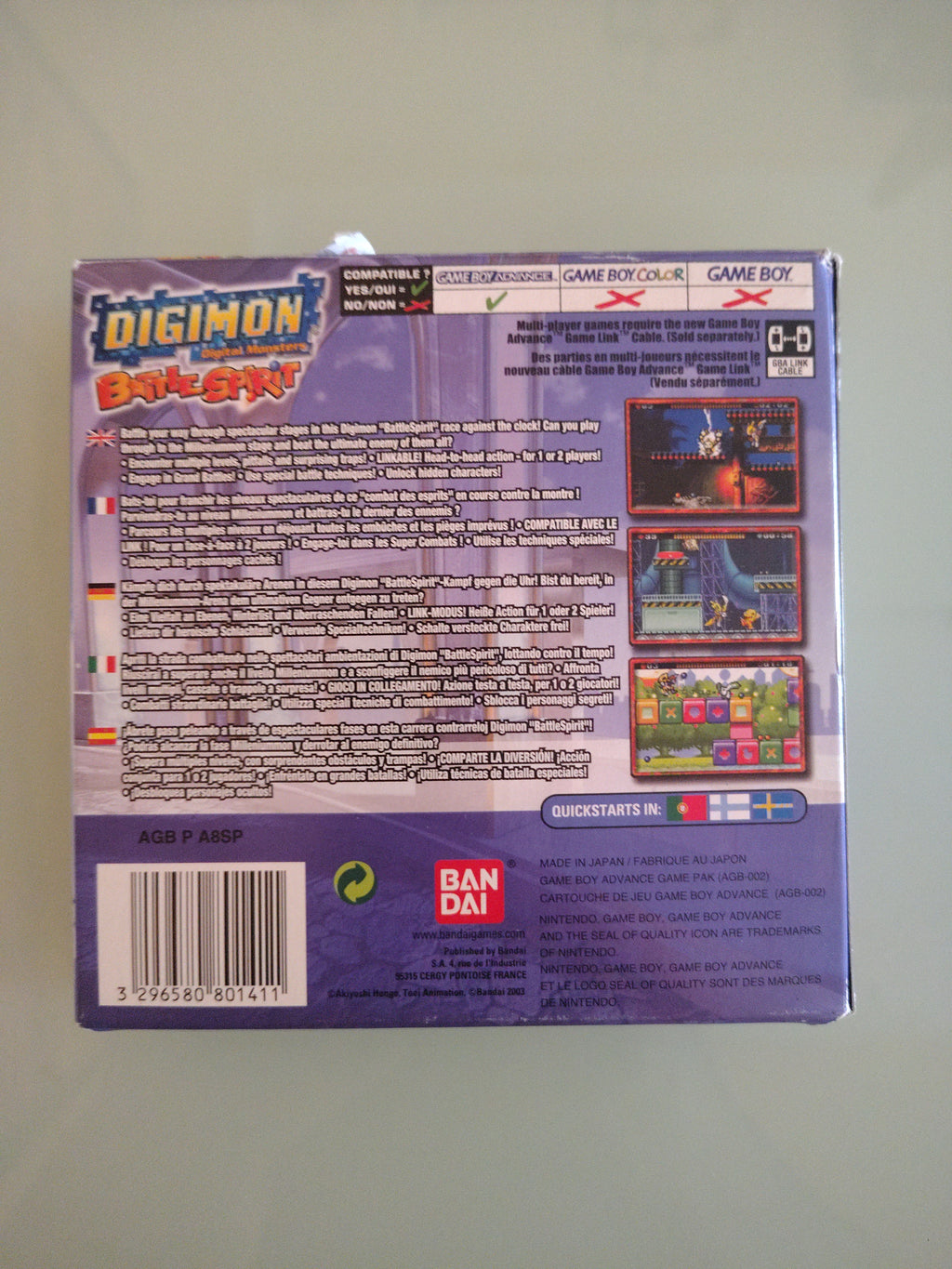 Digimon Battle Spirit per Game Boy Advance
