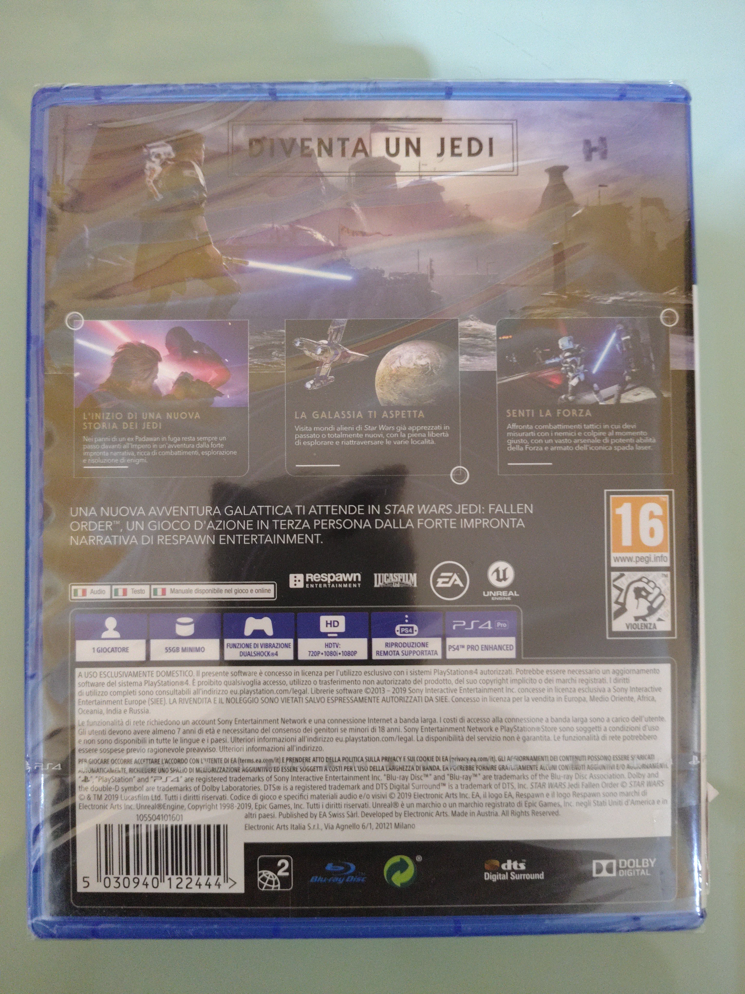 Star Wars  Jedi Fallen Order NUOVO