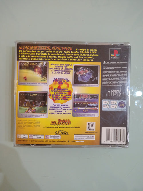 Ball Blazer Champions Ps1 versione italiana