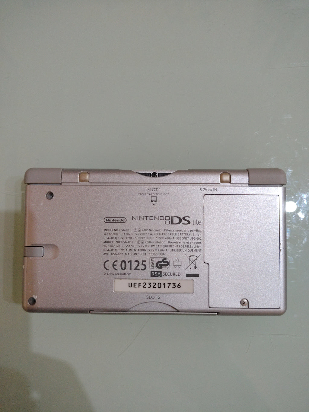 NINTENDO DS LITE GRIGIO