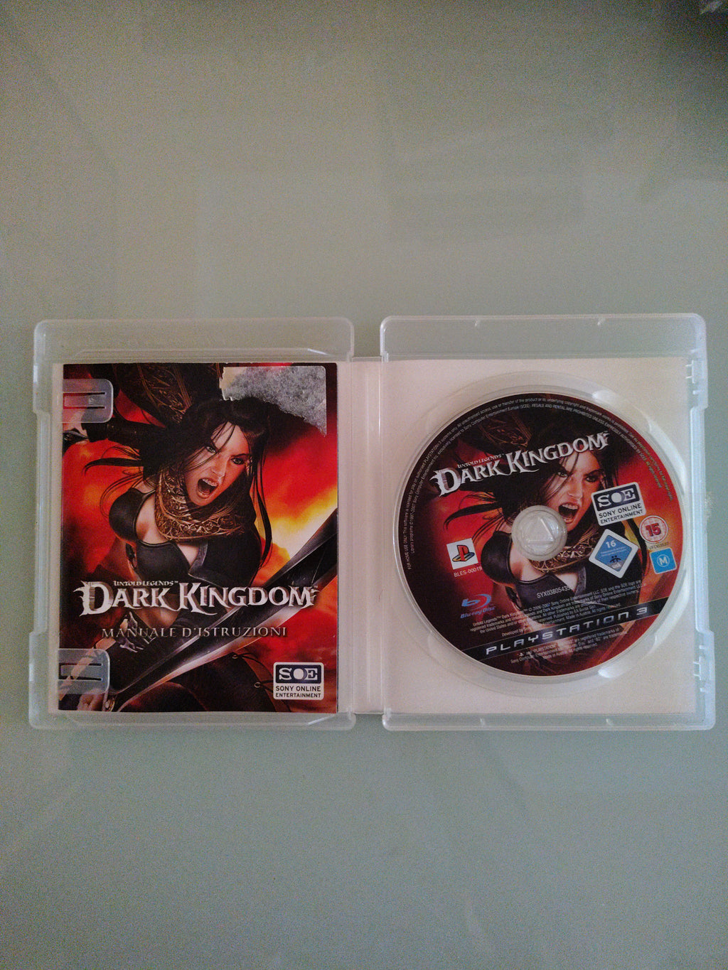 UNTOLD LEGENDS DARK KINGDOM - VERSIONE UK  GIOCO PLAYSTATION 3 PS3 OTTIMO