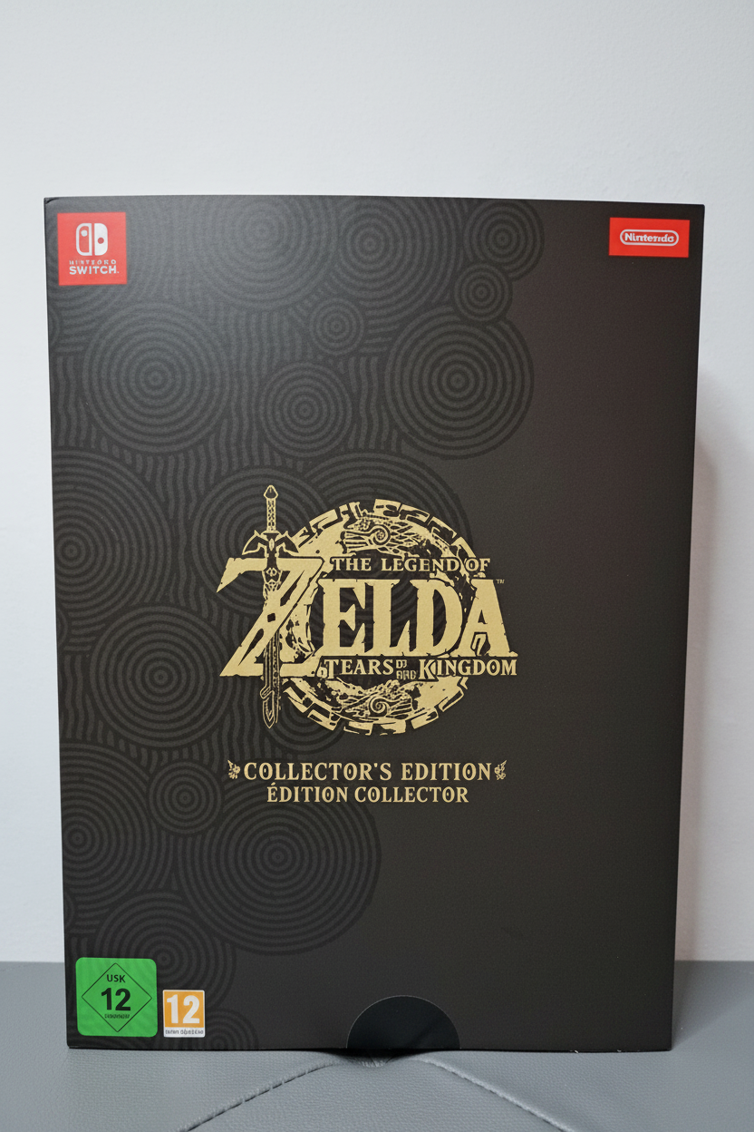 Nintendo Switch Legend of Zelda Tears of the Kingdom Edizione da Collezione nuova