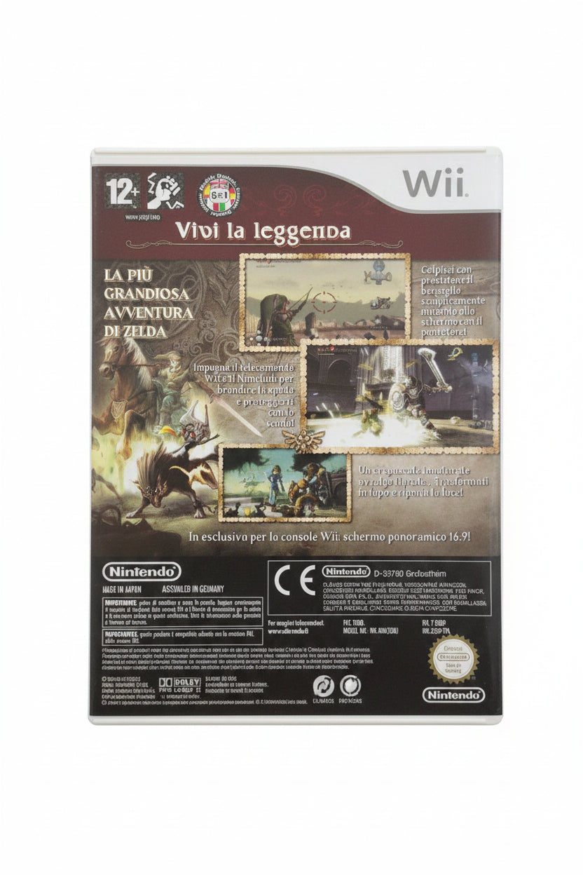 Nintendo The Legend of Zelda: Twilight Princess (Nintendo Wii) Manuale Fantasy T
