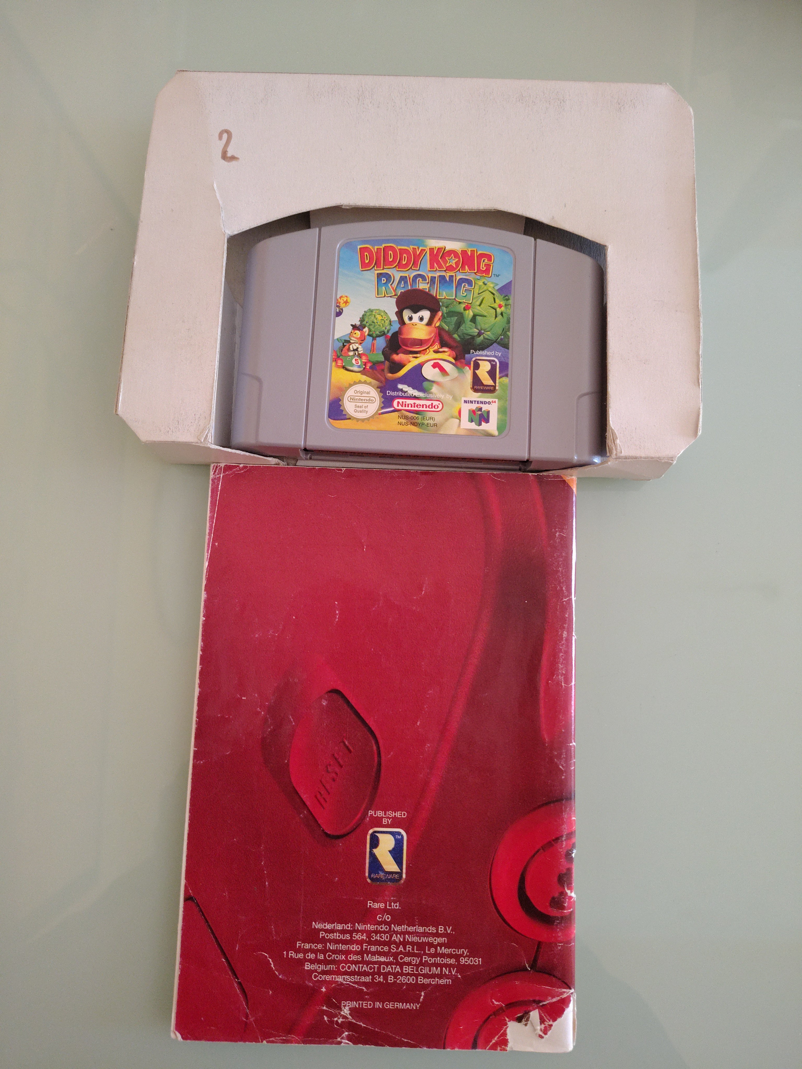 DIDDY KONG RANCING PAL