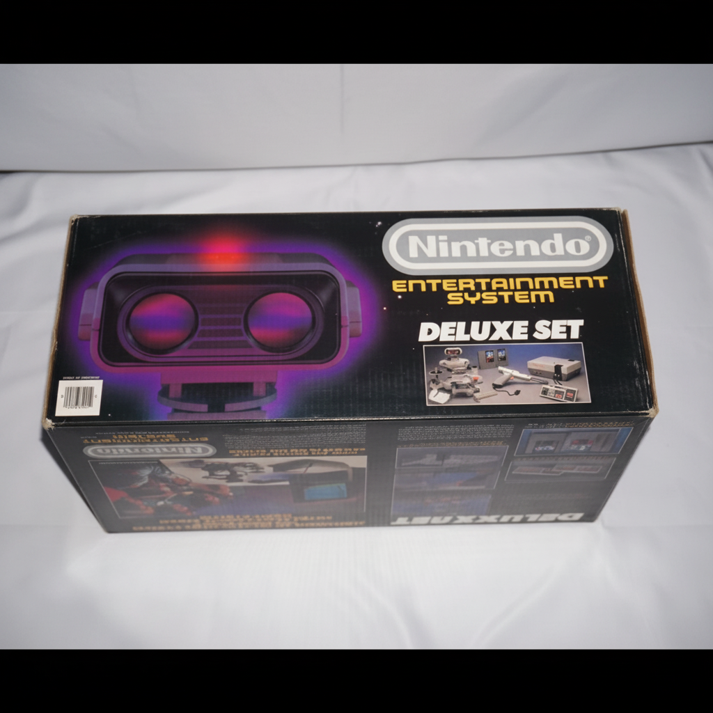 Nintendo NES Deluxe Set ROB Robot Console System