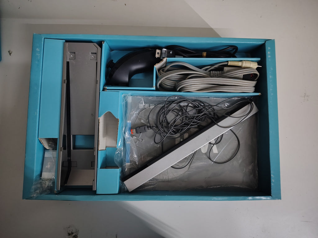 Nintendo Wii boxata nera versione NTSC jap