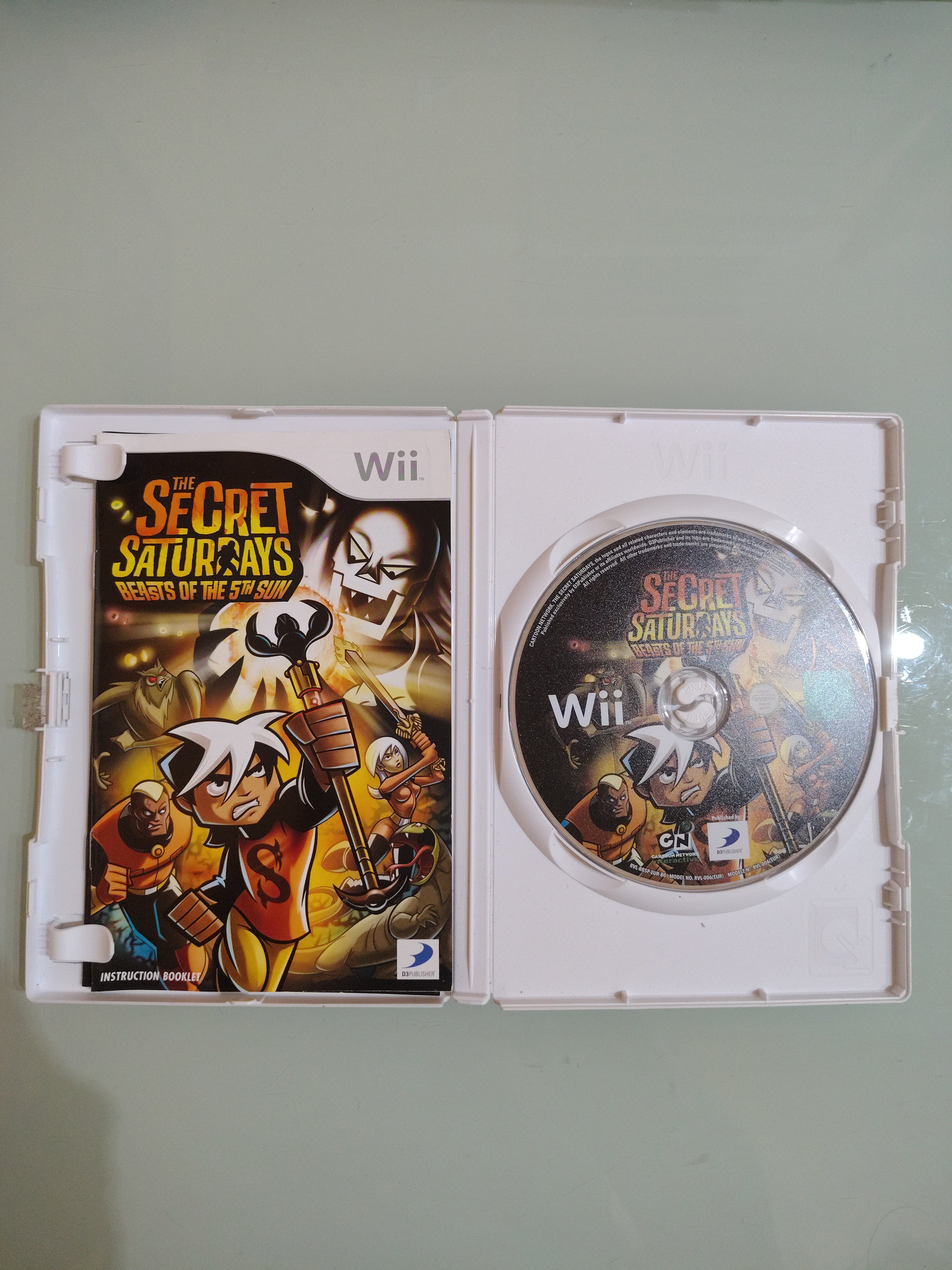 Videogioco Nintendo Secret Saturdays Beasts Of The 5th Sun Completo Testato