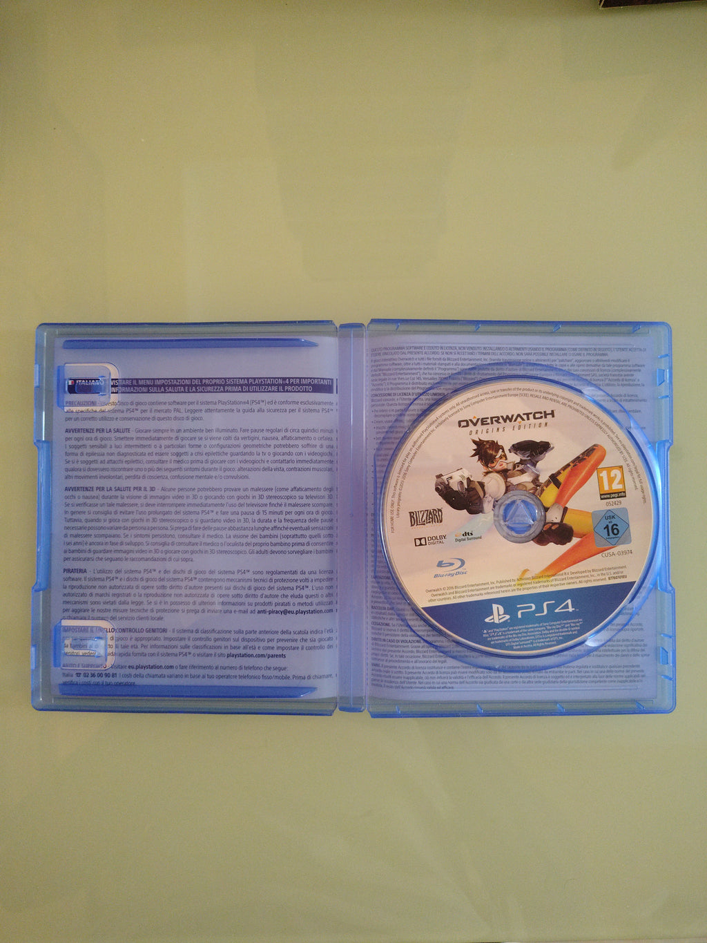 OVERWATCH ORIGINS EDITION PS4 USATO