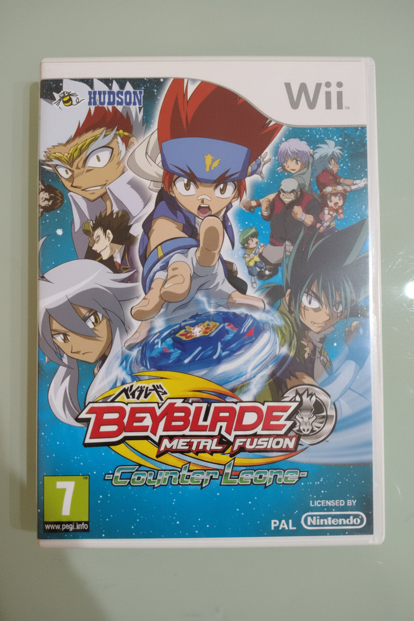BEYBLADE METAL FUSION 💎 GIOCO NINTENDO WII MULTILINGUA 💎 VIDEOGIOCO RETRO
