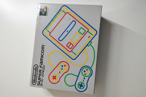 CONSOLE NINTENDO SUPER FAMICOM TESTED NTSC JAPAN VERSION VINTAGE BOXED 1991