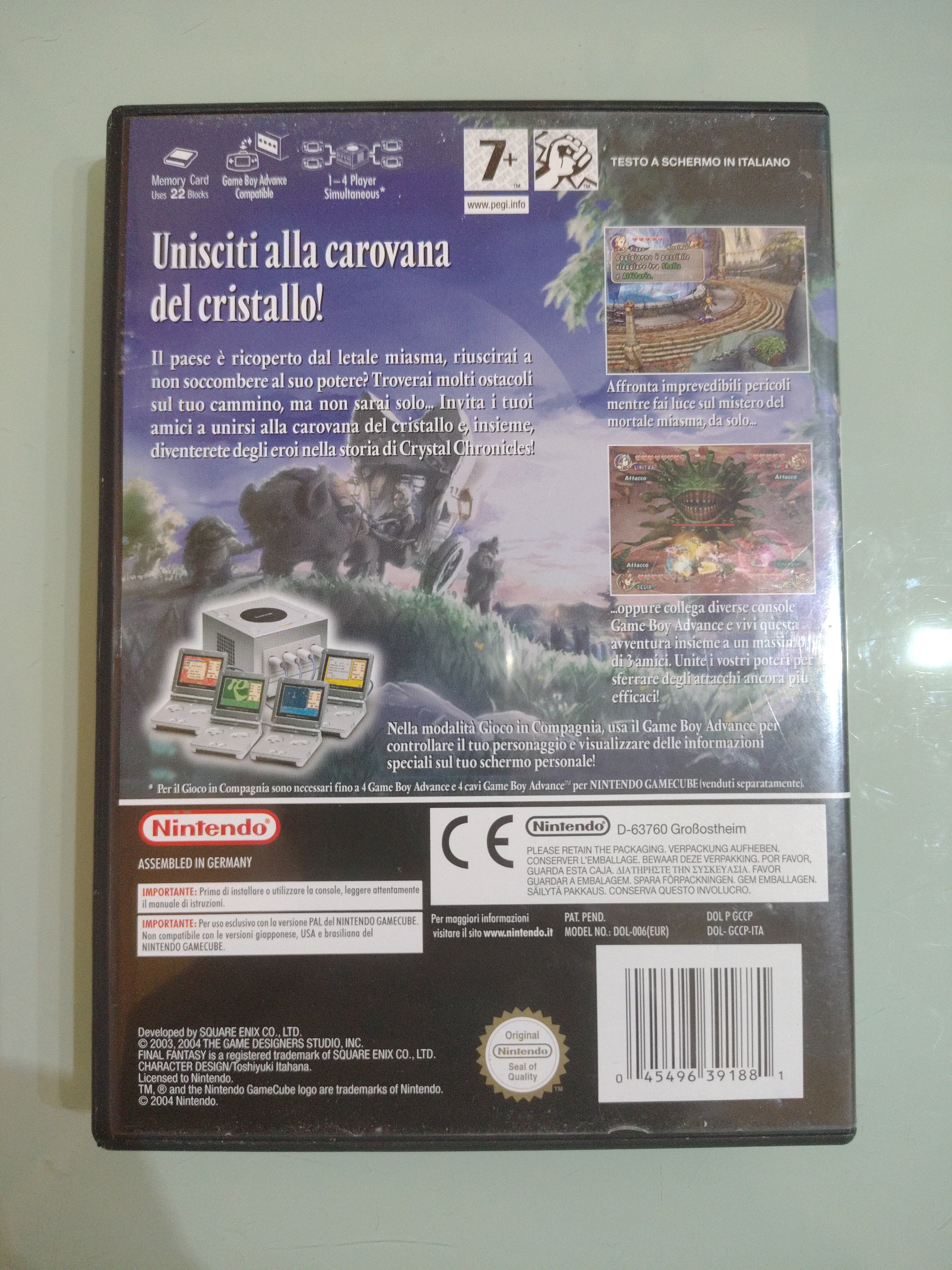 Final Fantasy Crystal Chronicles - GameCube Nintendo PAL