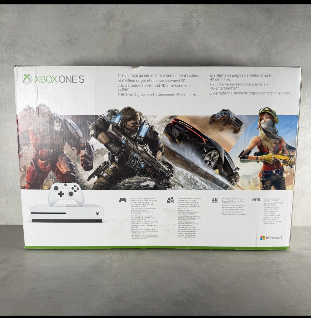 XBOX ONE S CONSOLE 1TB Bianca