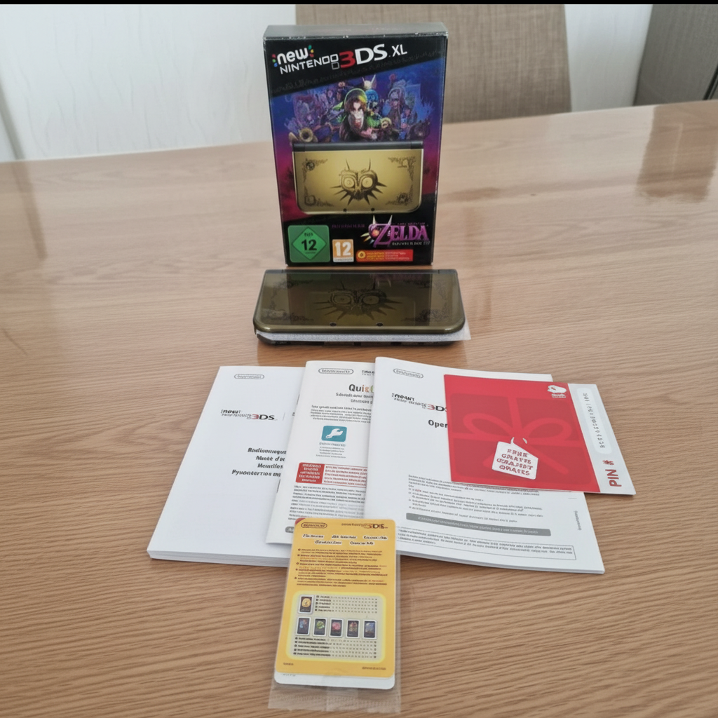 nintendo new 3ds xl zelda majora  s mask 3d