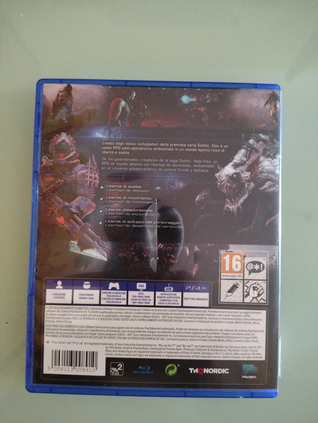 Elex Sony PlayStation 4 Ps4 Video Game