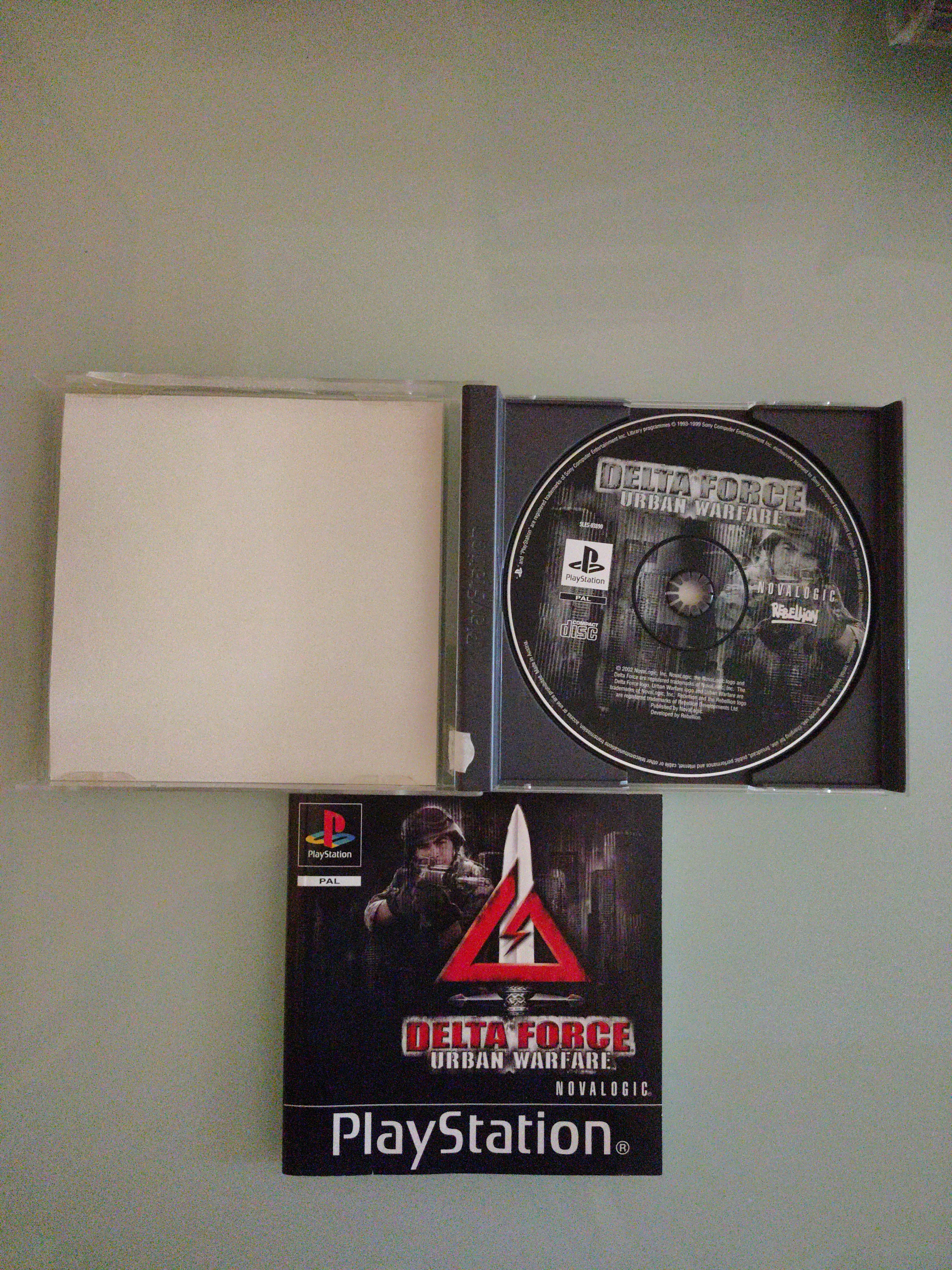 Delta Force: Urban Warfare (Sony PlayStation 1, 2002)PAL ita multilingue