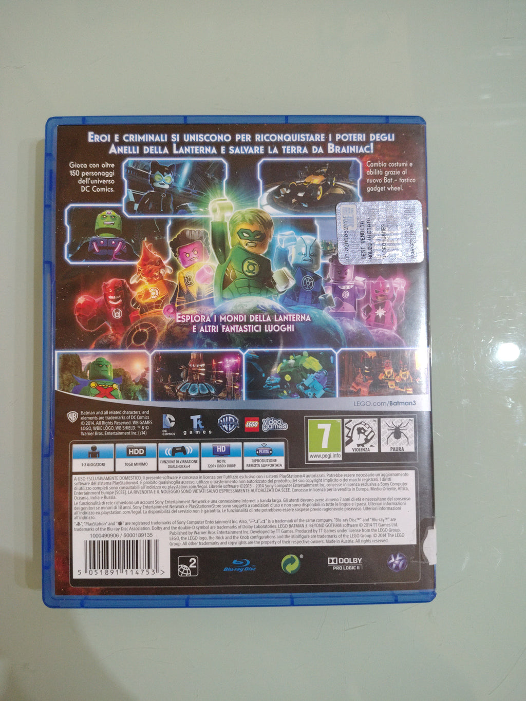 LEGO BATMAN 3 GOTHAM E OLTRE, PLAYSTATION 4, USATO