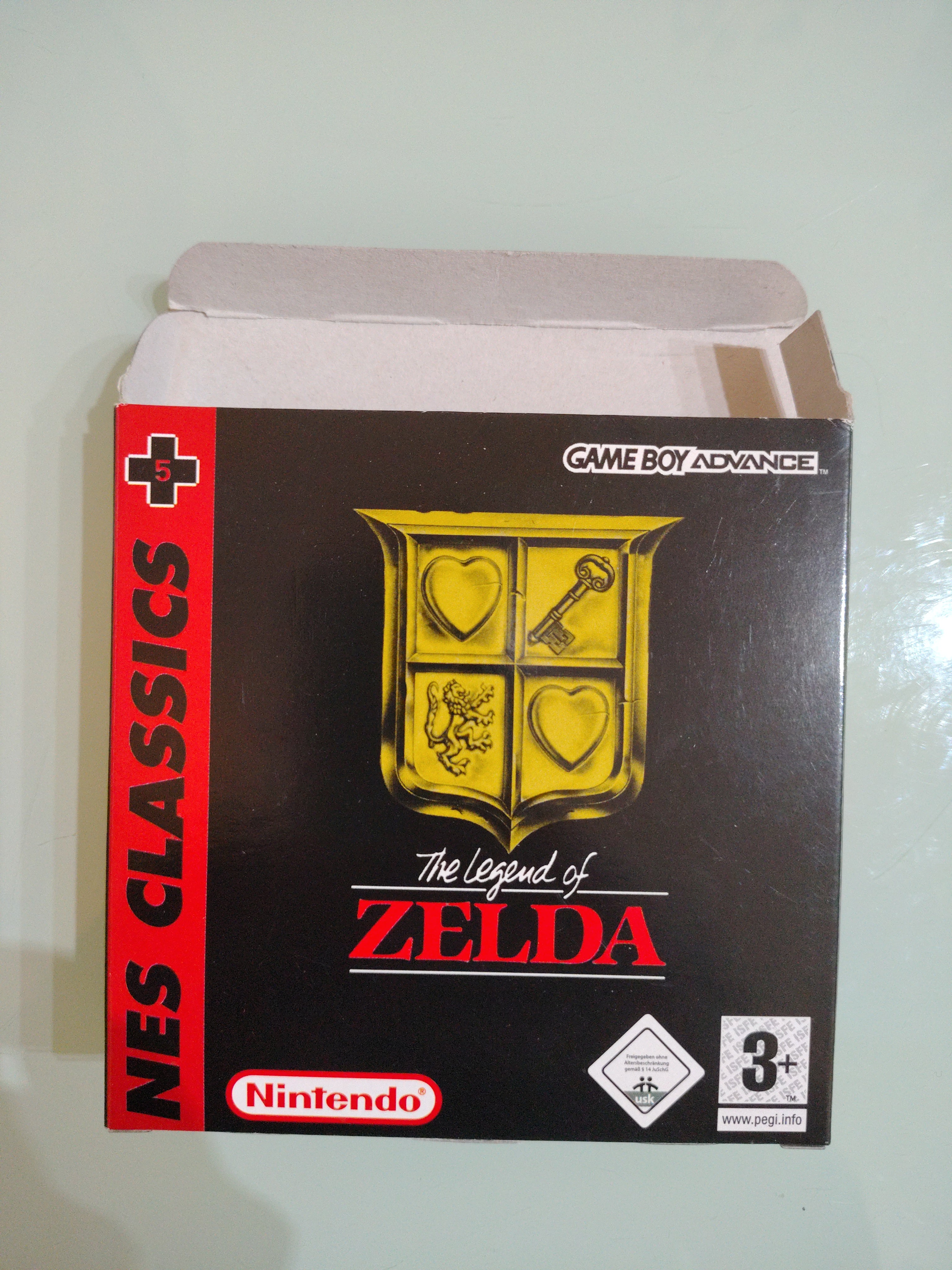 The Legend of Zelda nes Classic Eur