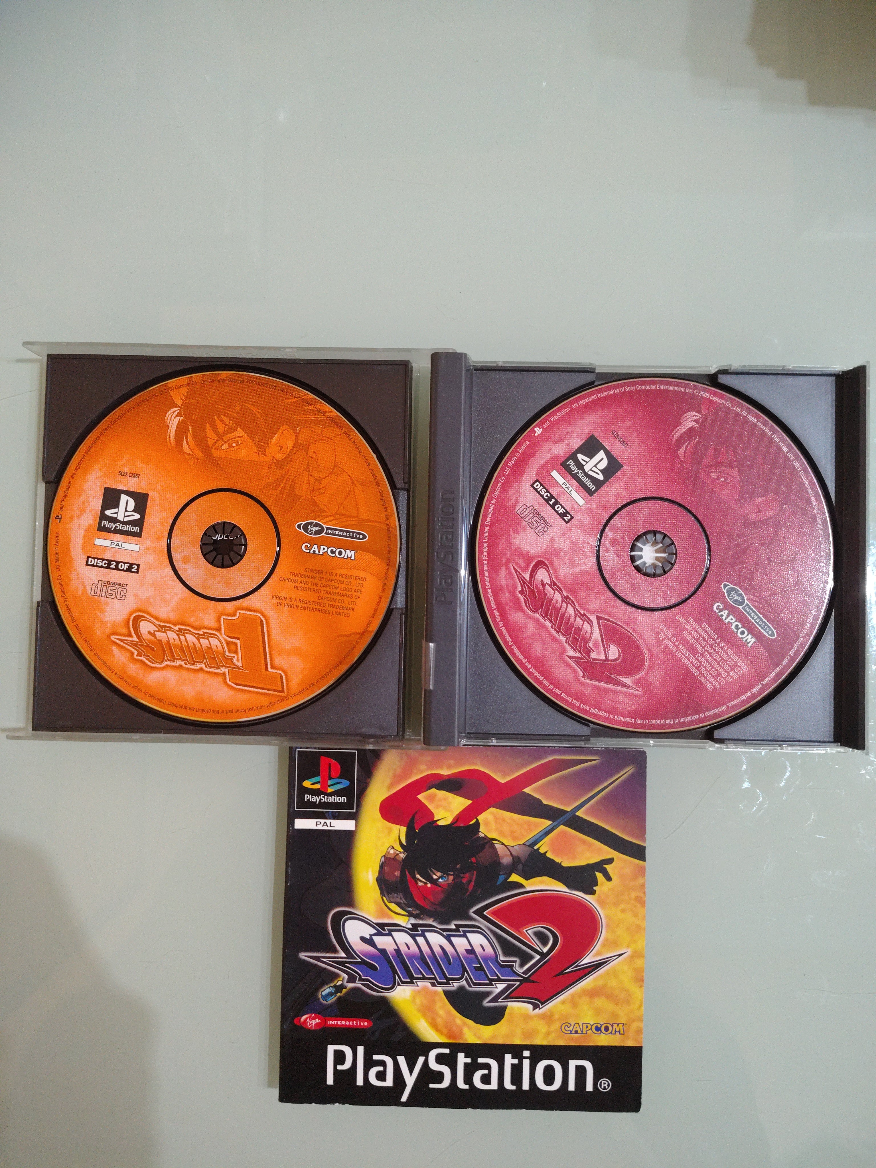 STRIDER 2 GIOCO COMPLETO PLAYSTATION 1  PSX PS-ONE ITALIANO USATO COME NUOVO