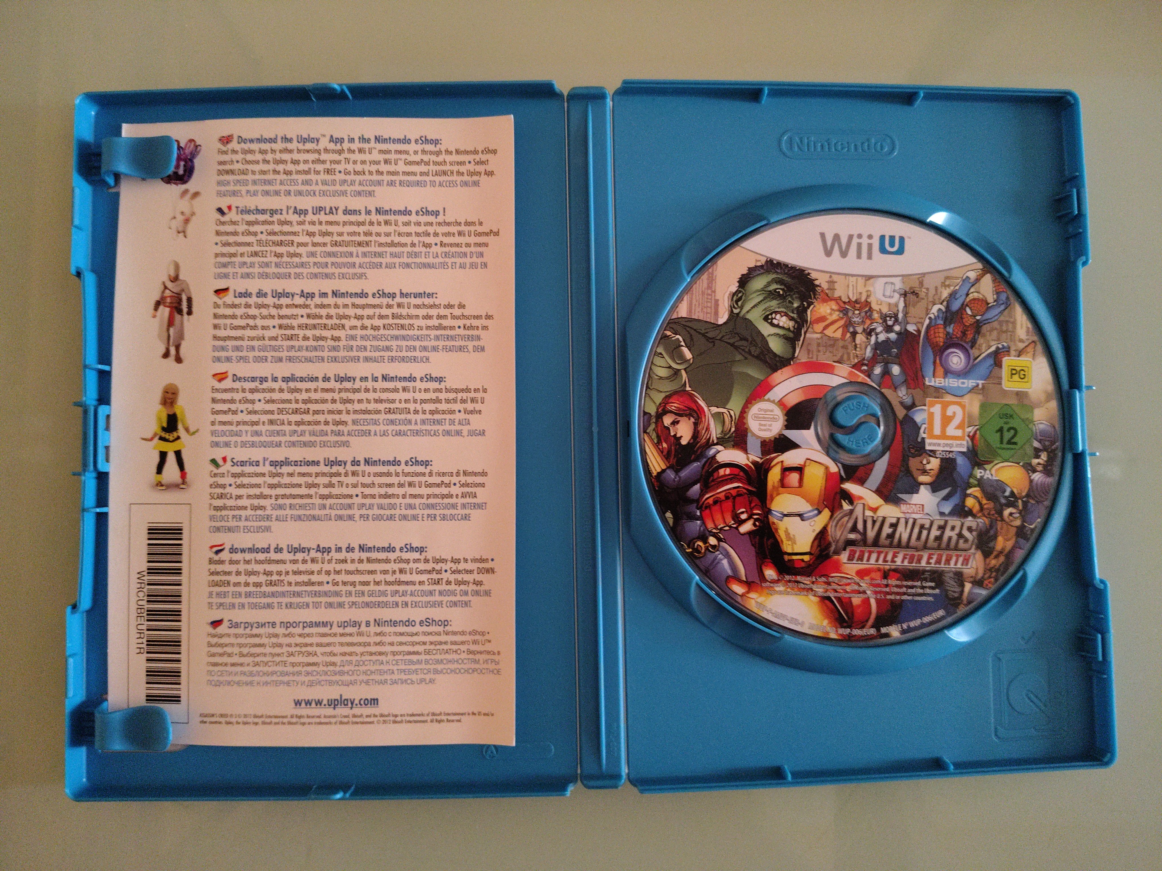 Marvel Avengers Battaglia per la Terra GIOCO WII U VERSIONE ITALIANA