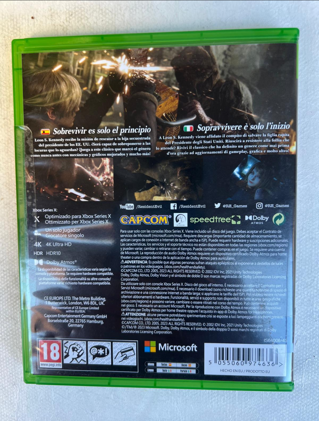 Resident Evil 4 REMAKE  ( nuovo )