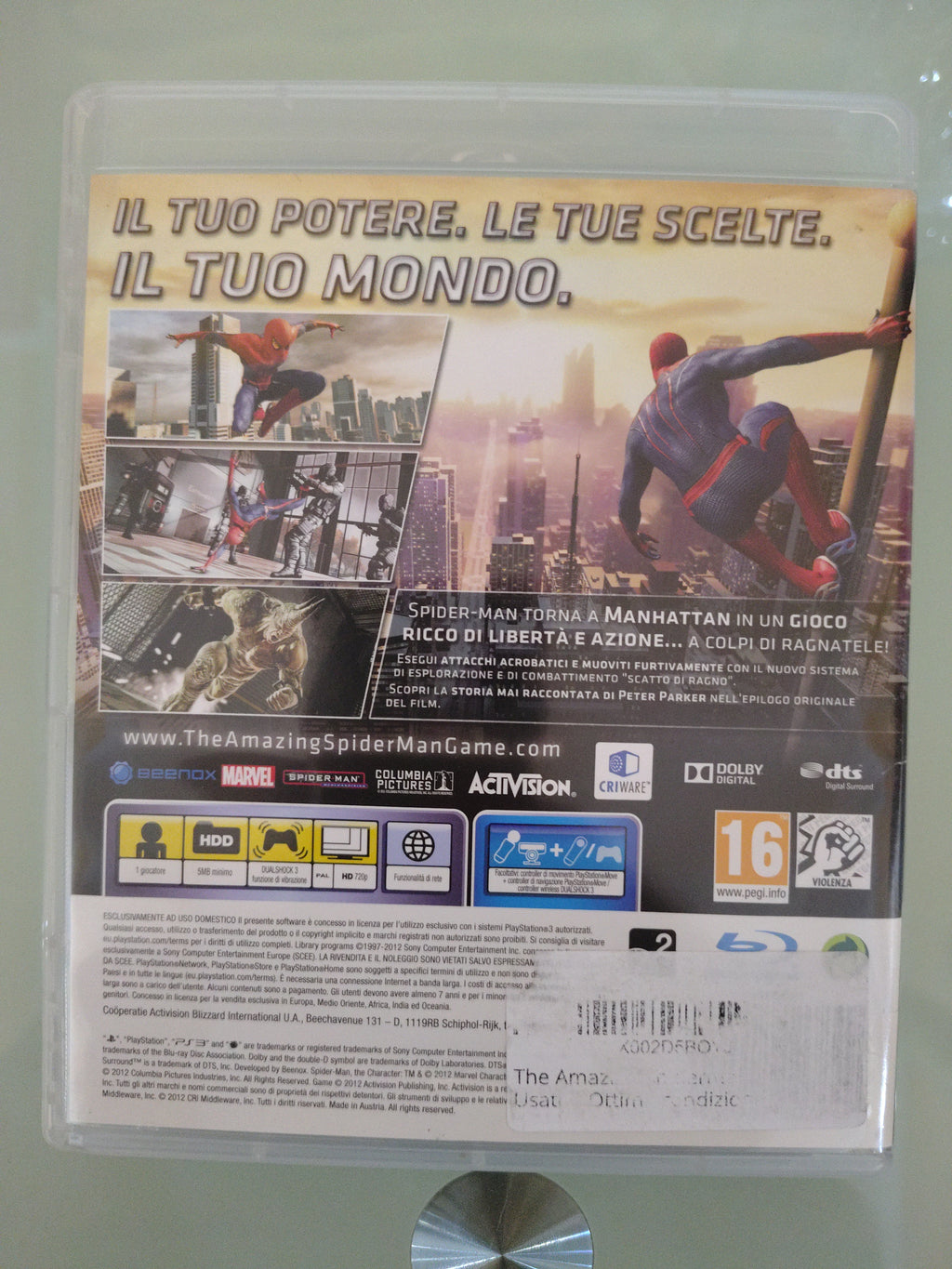 The Amazing Spiderman ps3 - edizione italiana