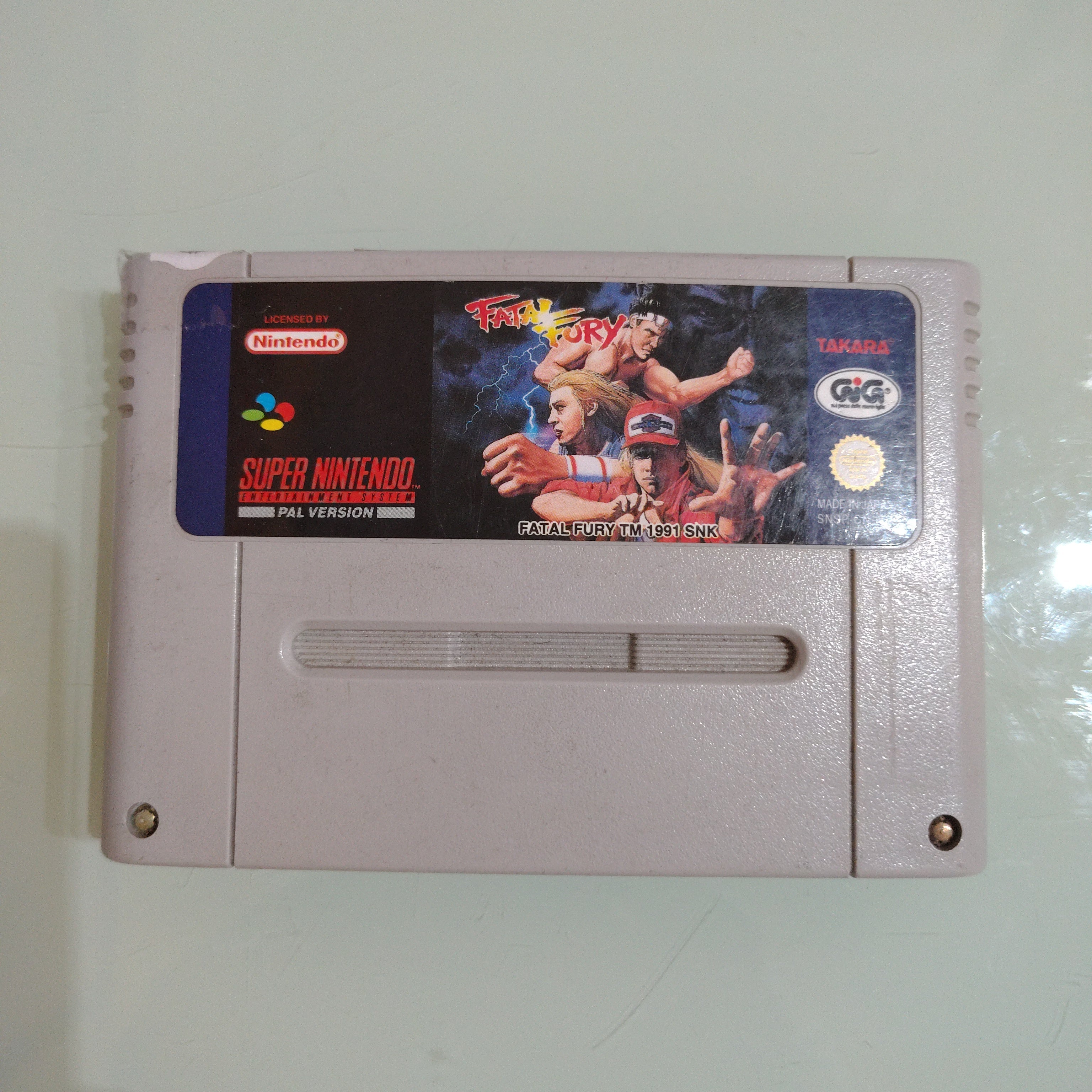 Fatal Fury PAL gig