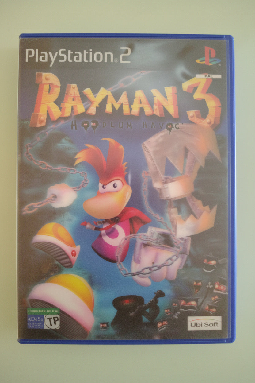 Ukv Pal Crash Rayman 3 Hoodlum Havoc Sony Playstation 2 Ps2 Multilingua