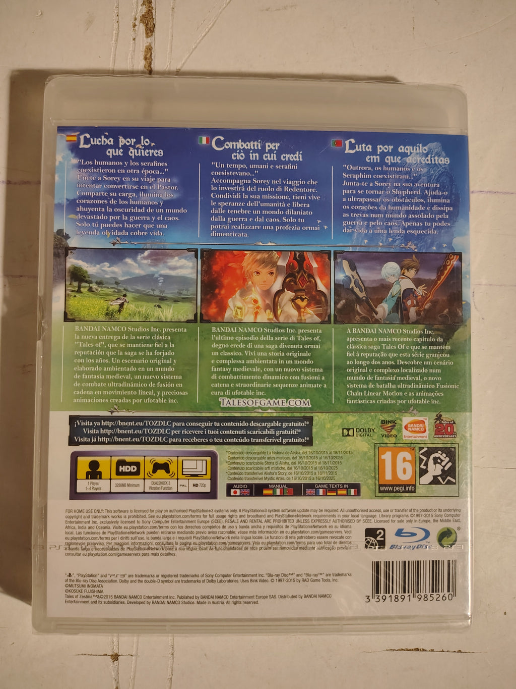 Tales Of Zestiria Nuovo