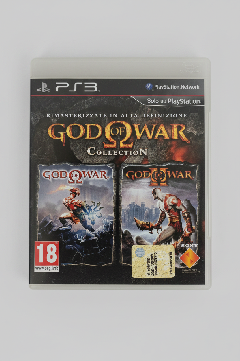 GOD OF WAR COLLECTION PS3  -  OTTIME CONDIZIONI - VERSIONE ITALIANA 1' STAMPA