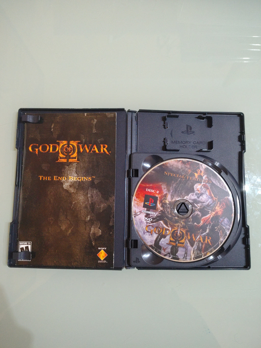 GOD OF WAR TWO DISC SET NTSC