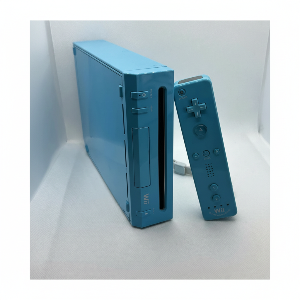Nintendo Wii azzurra