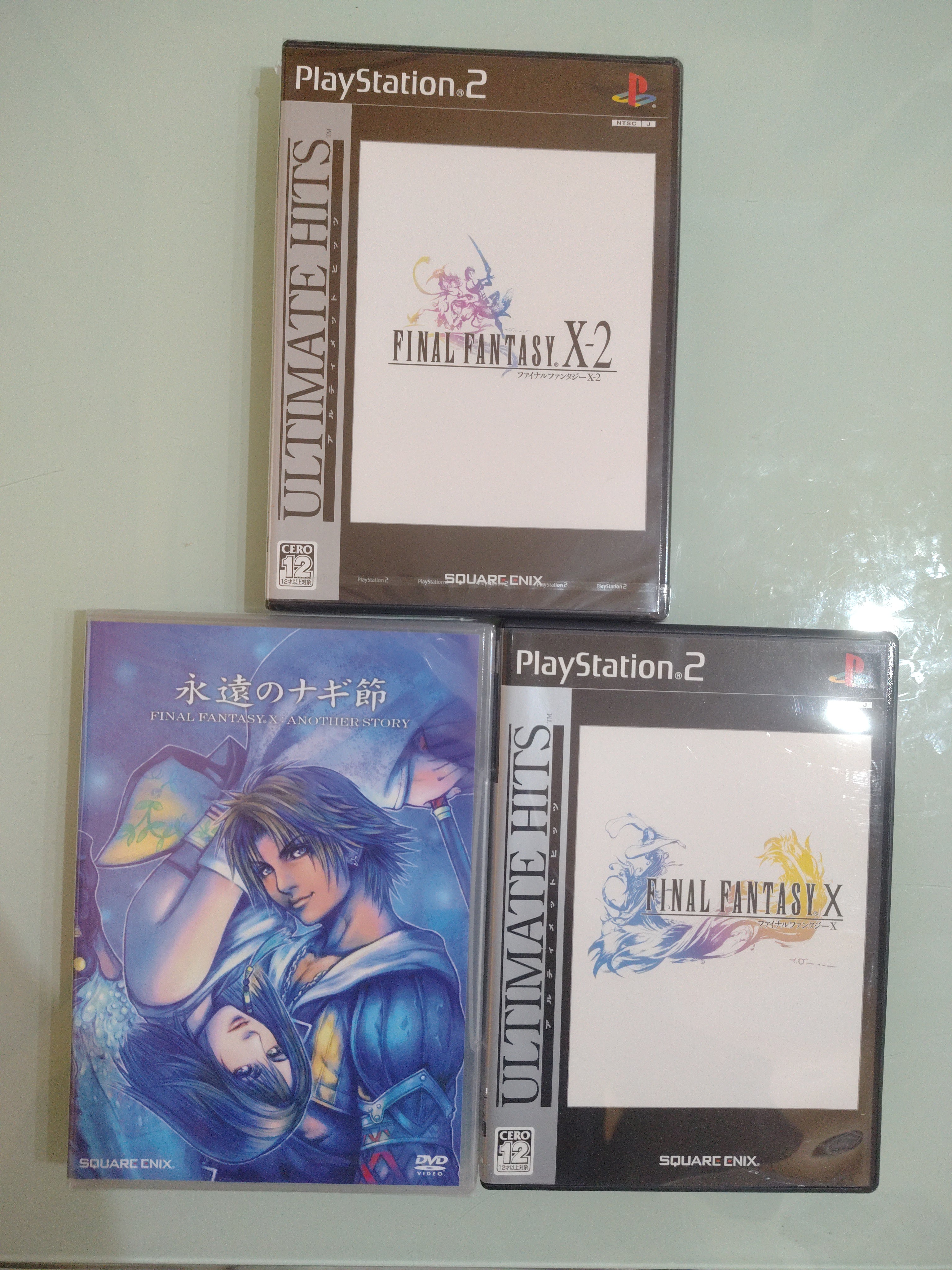 Final Fantasy 10 X 10-2 Ultimate Box Another Story DVD 2005 Sony PlayStation PS2 NTSC jap