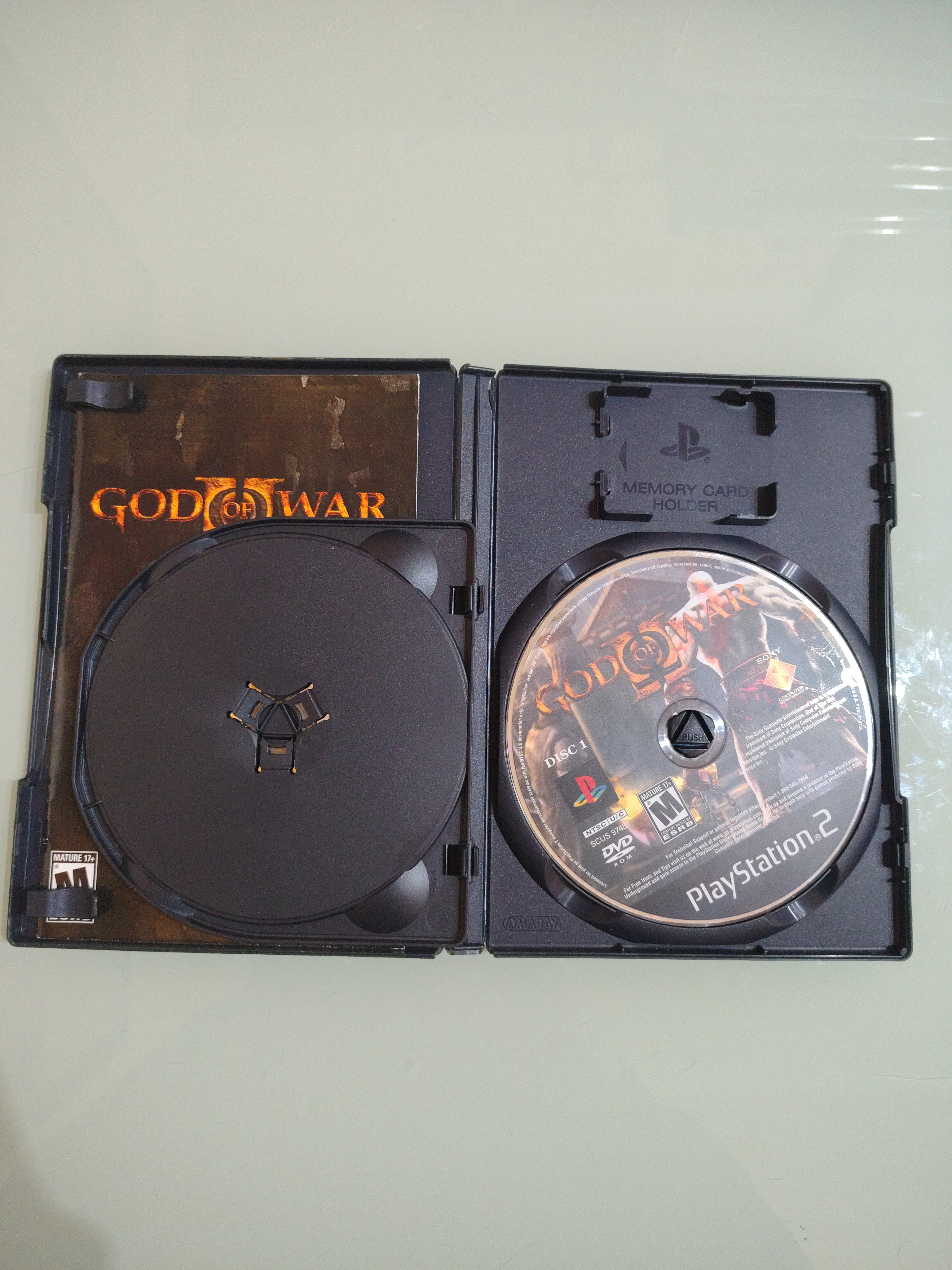 GOD OF WAR TWO DISC SET NTSC