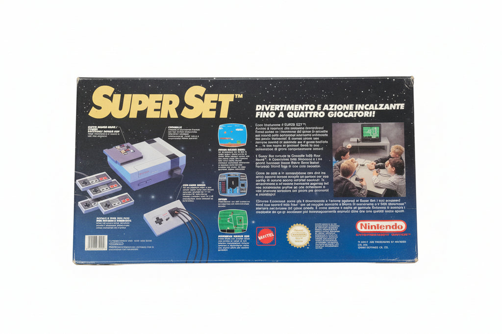 NINTENDO NES SUPER SET BOXATO