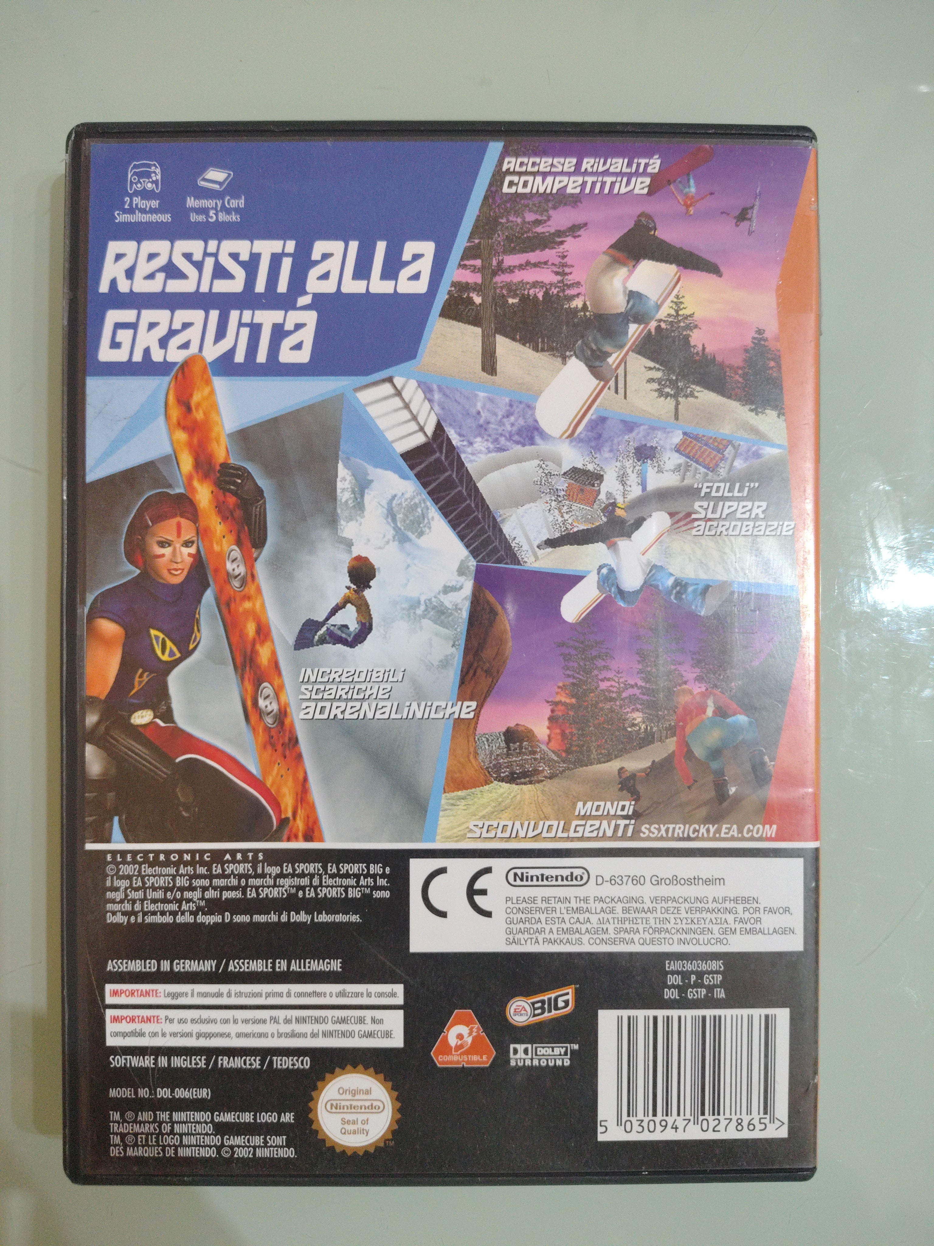 SSX Tricky Completo ITA 🇮🇹 Originale  SNOWBOARD