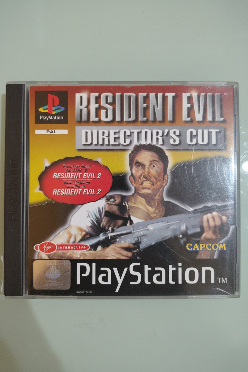 RESIDENT EVIL DIRECTOR'S CUT PLAYSTATION 1 2 3 PS1 PAL ESP ITA ITALIANO ORIGINAL