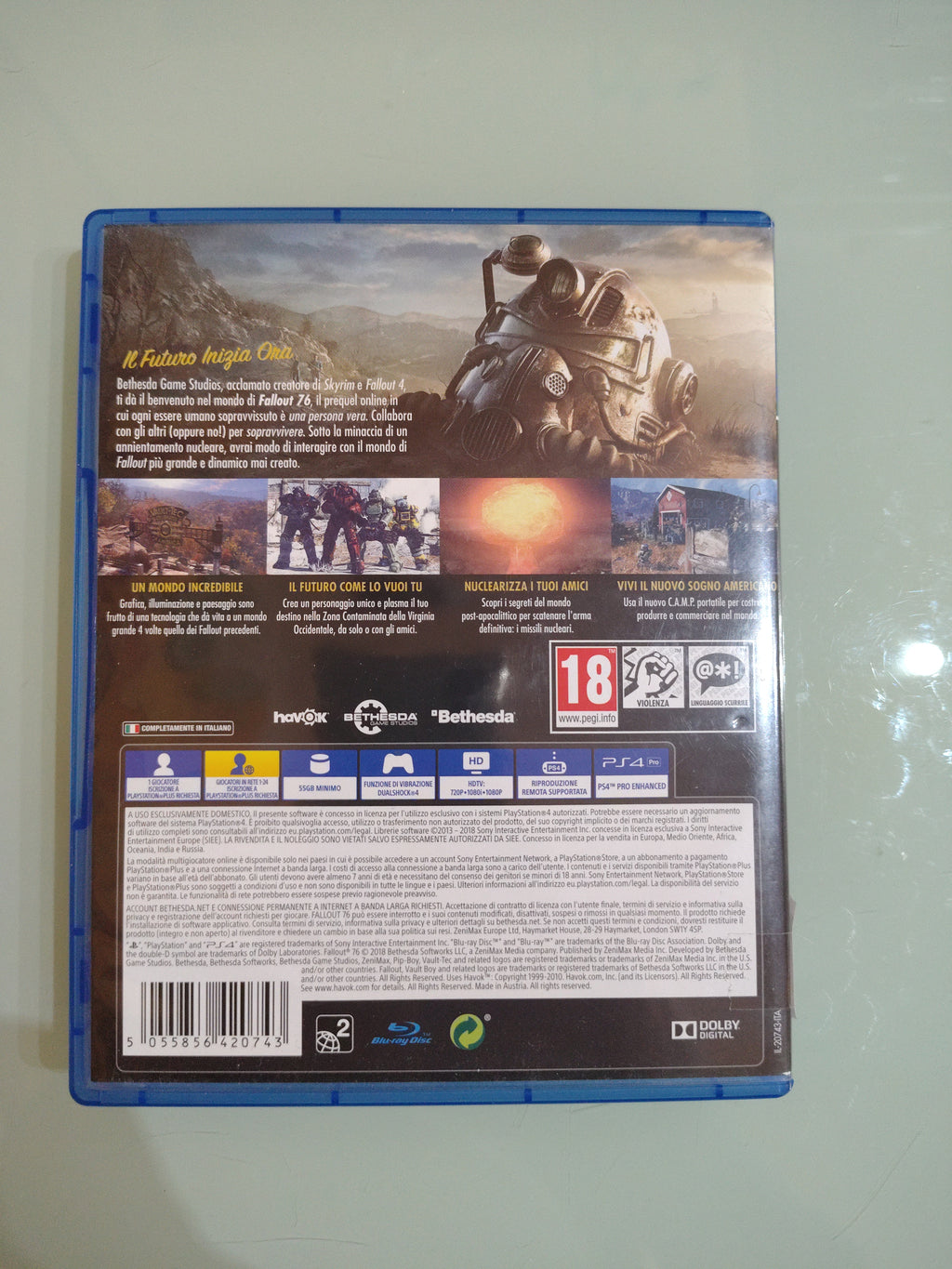 FALLOUT 76  PLAYSTATION 4
