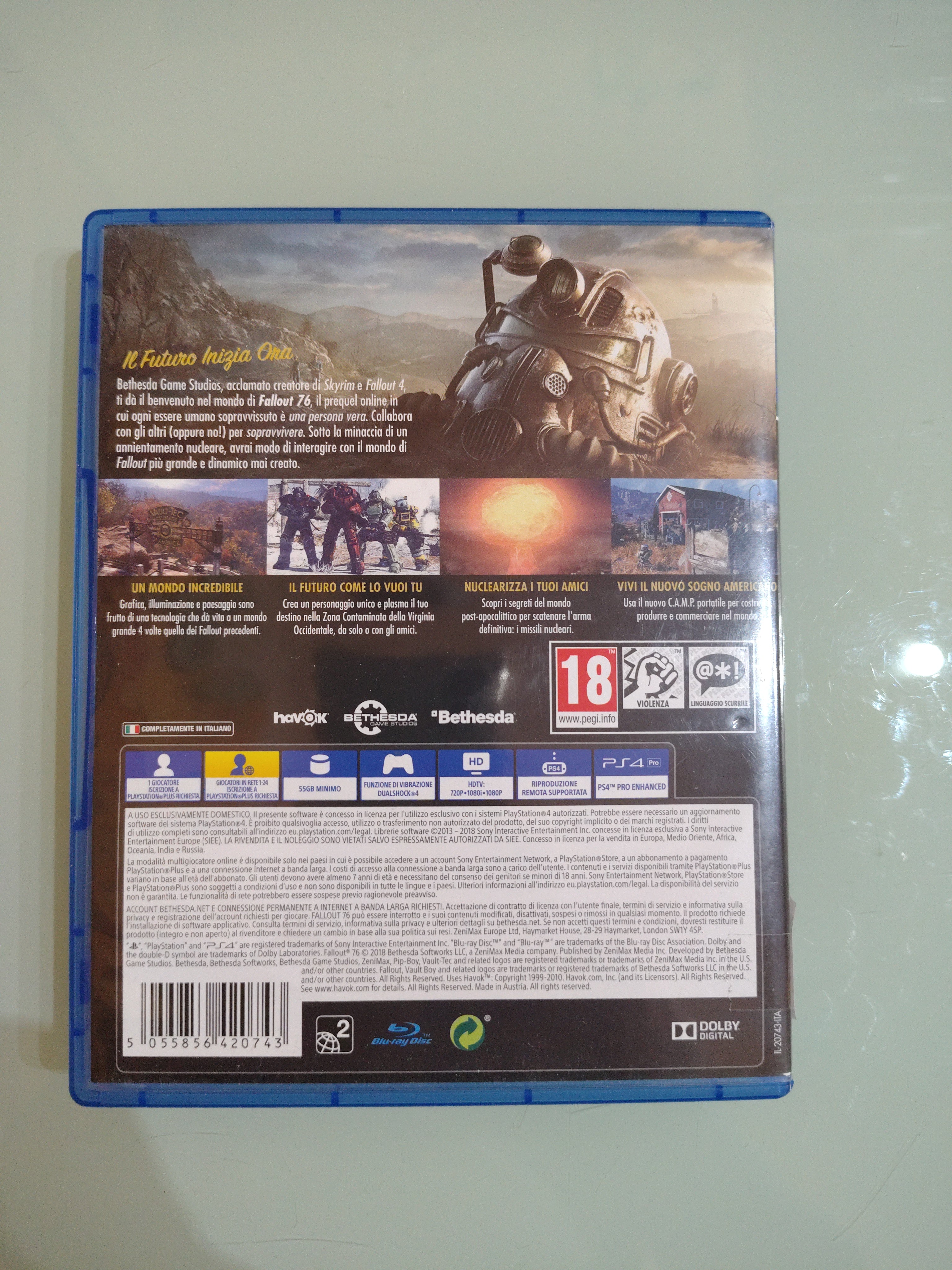 FALLOUT 76  PLAYSTATION 4