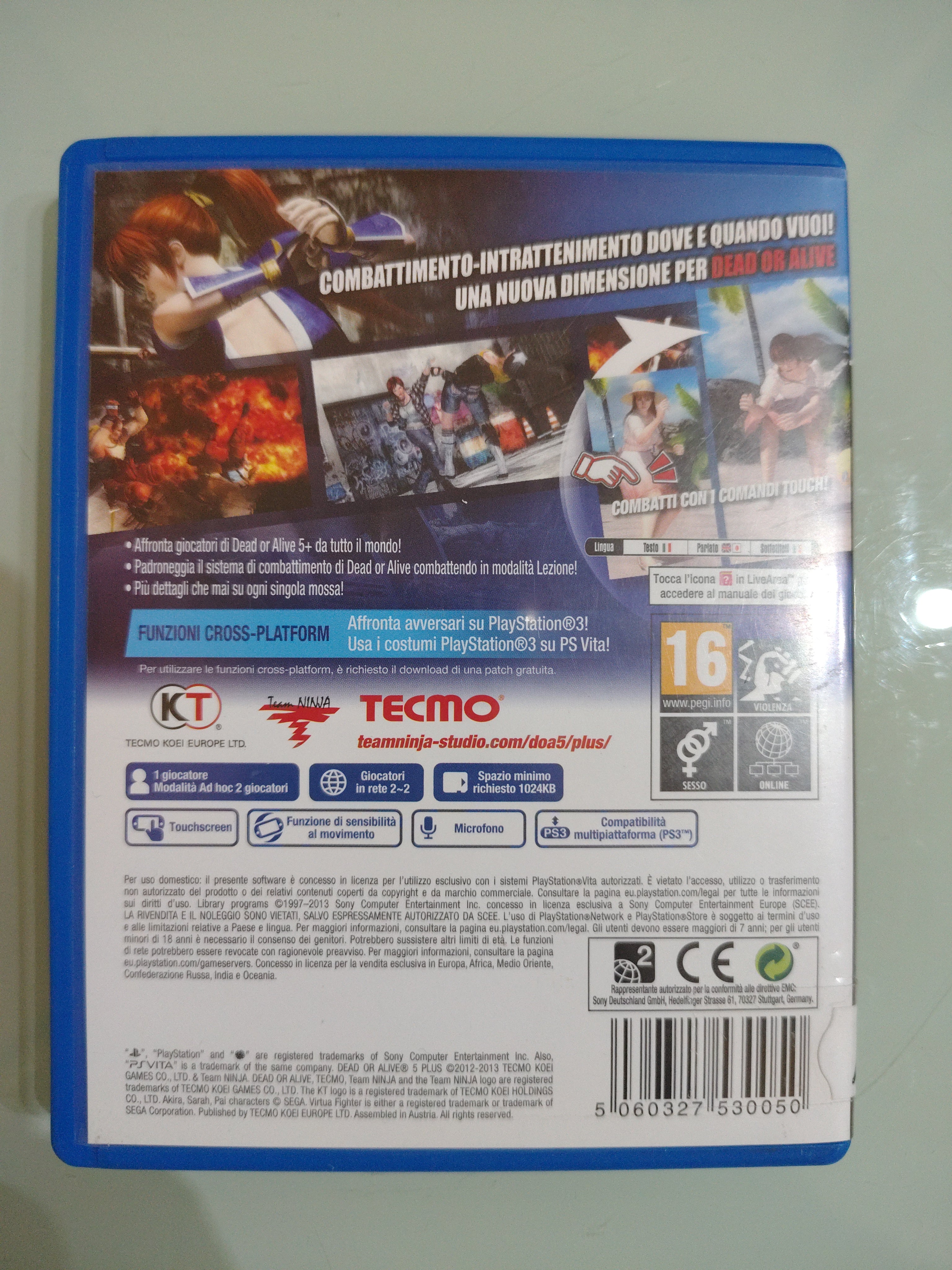 Dead or Alive 5 Plus PAL ita