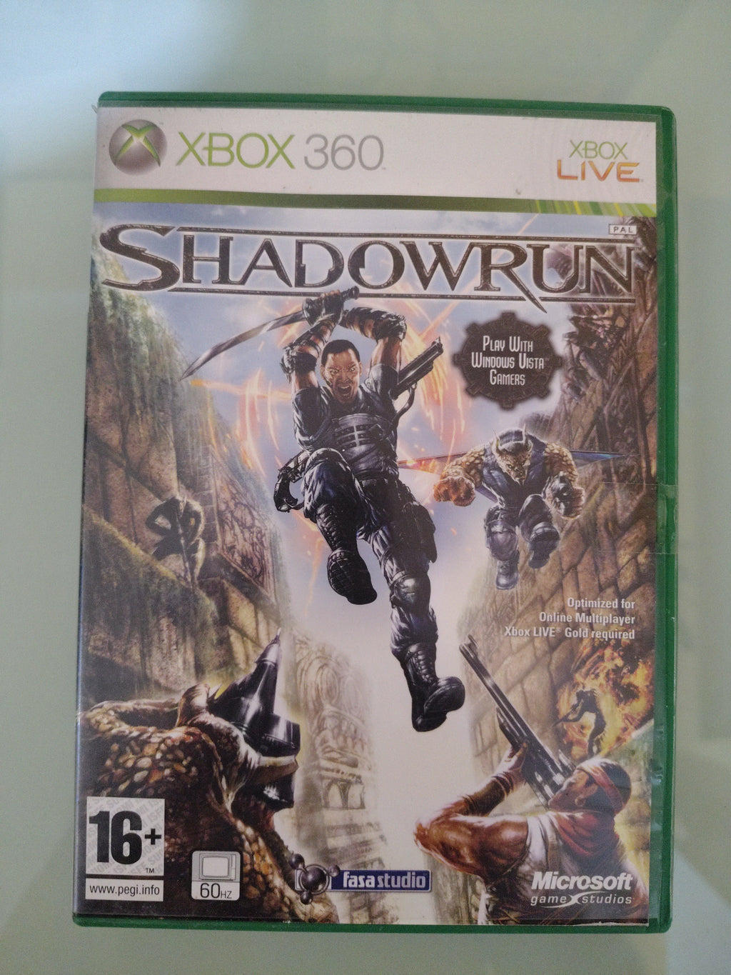 SHADOWRUN  XBOX 360 pal