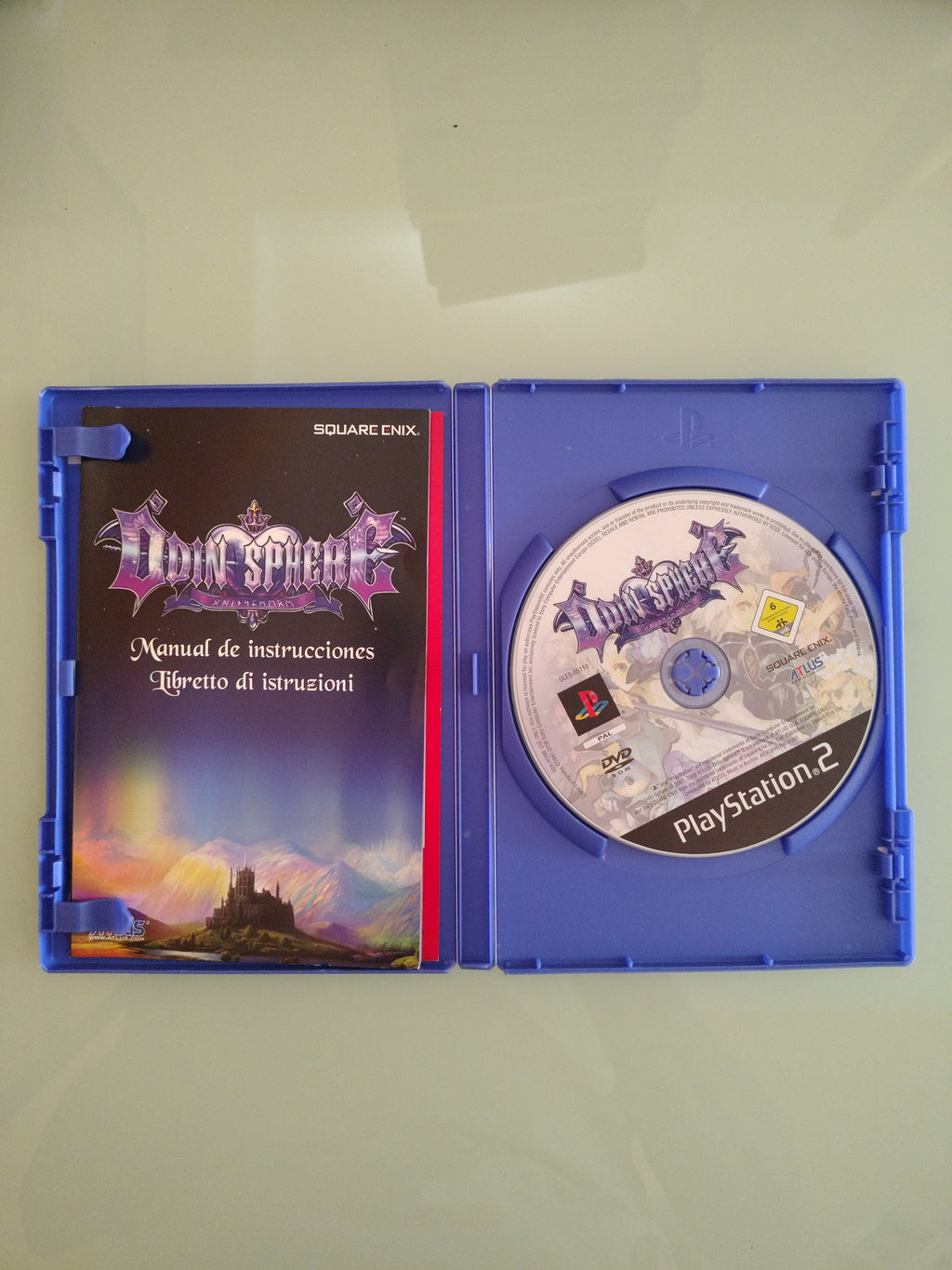 Videogioco Odin Sphere PlayStation 2 PS2 TESTATO disco manuale custodia COMPLETO