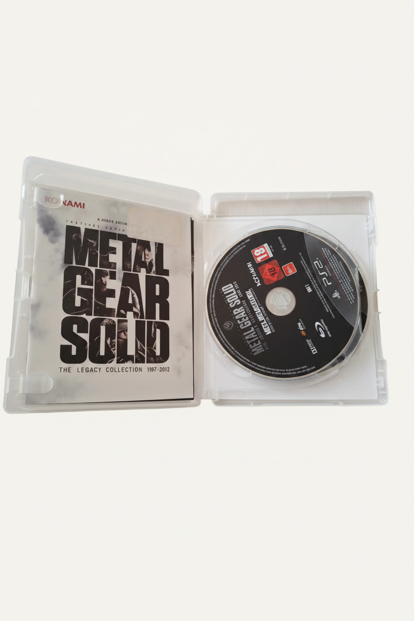 PS3 Metal Gear Solid The Legacy Collection PlayStation 3 con artbook PAL ita