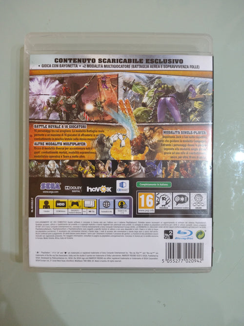 Anarchy Reigns CIB PlayStation 3 gioco PS3 completo in custodia con manuale versione italiana