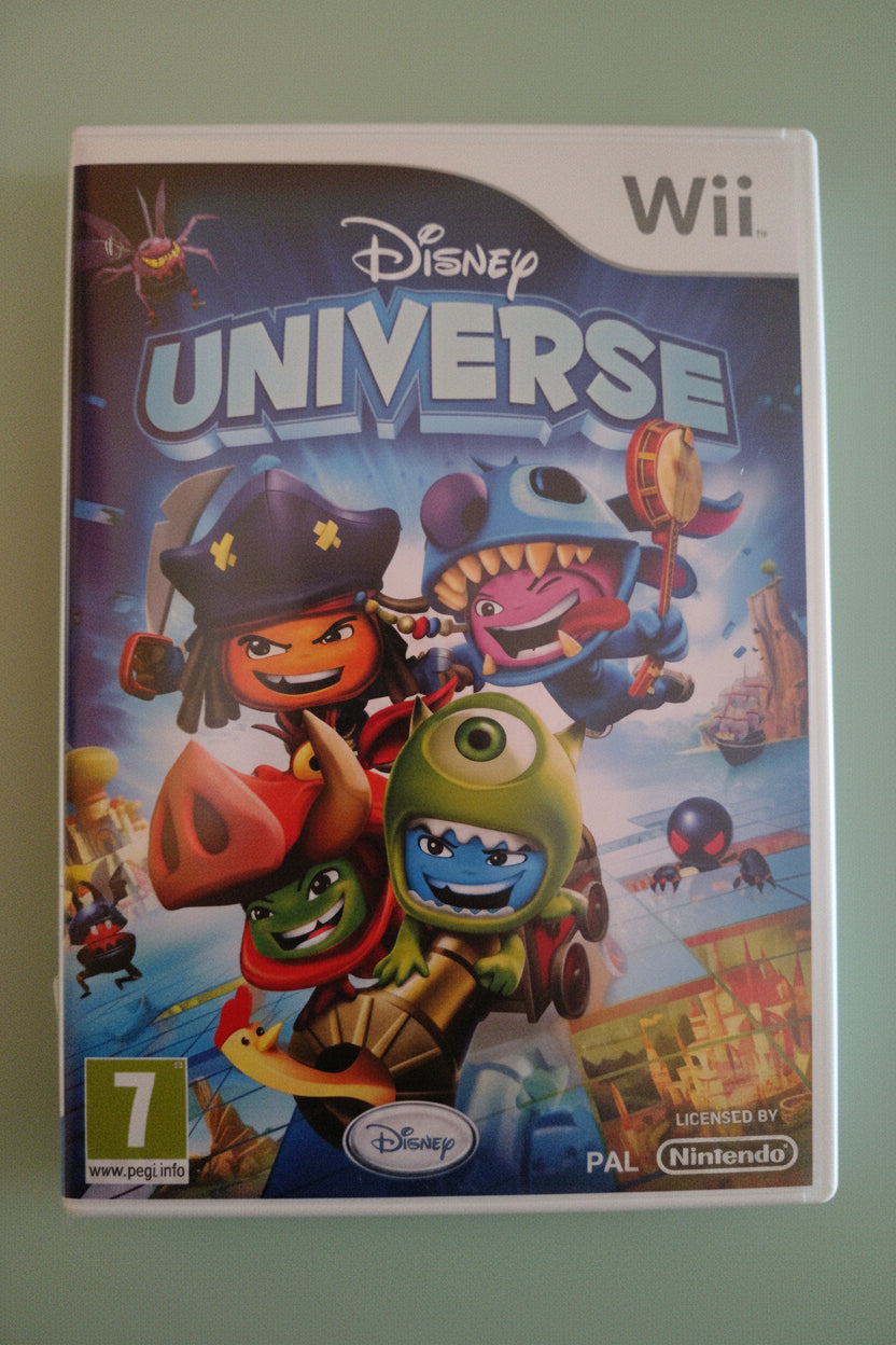 DISNEY UNIVERSE NINTENDO WII e WIIU U PAL EU EUR ITA ITALIANO ORIGINALE COMPLETO